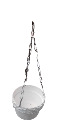 Hanging Pots with Chain 8 inch (Colors)